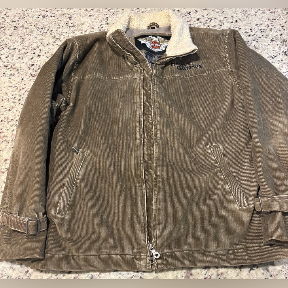 Harley Davidson Women’s Corduroy jacket size L